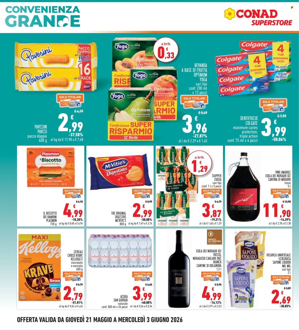 Volantino Conad - 21/5/2026 - 3/6/2026. Pagina 4