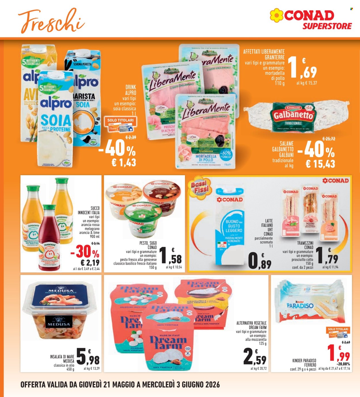 Volantino Conad - 21/5/2026 - 3/6/2026. Pagina 14