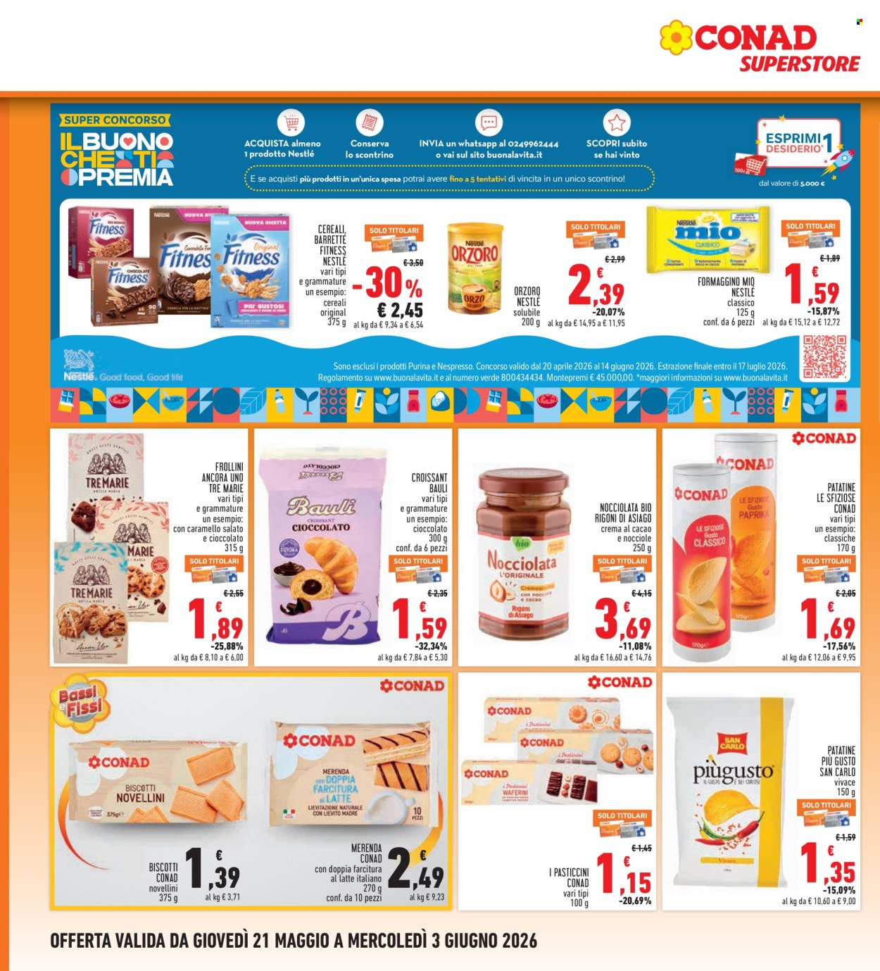 Volantino Conad - 21/5/2026 - 3/6/2026. Pagina 18