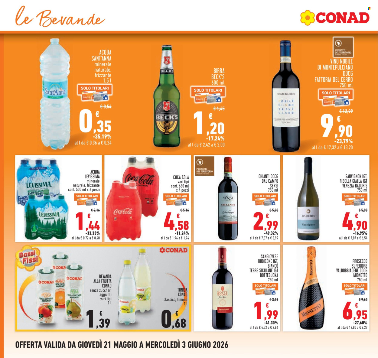Volantino Conad - 21/5/2026 - 3/6/2026. Pagina 16