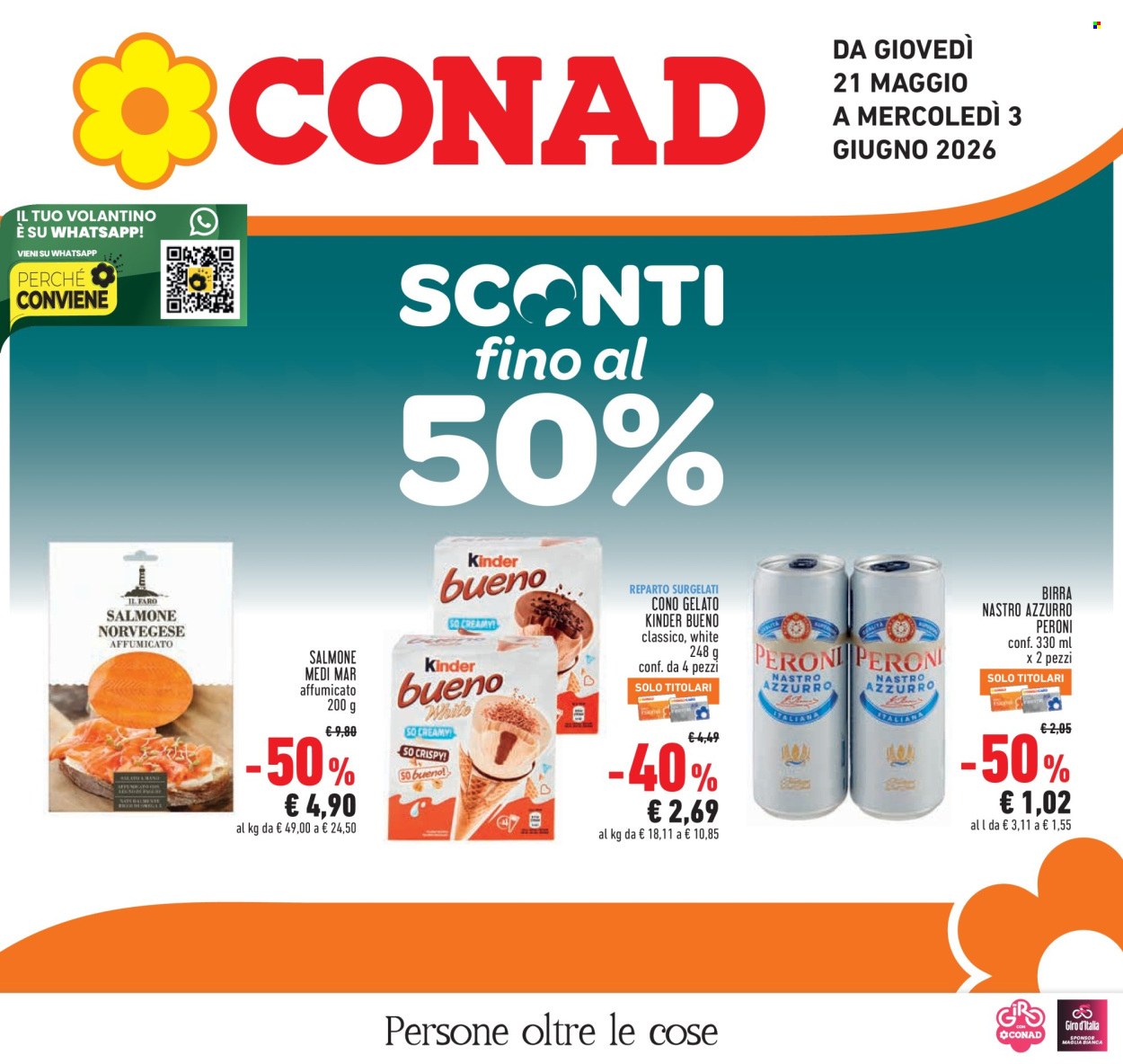Volantino Conad - 21/5/2026 - 3/6/2026. Pagina 1