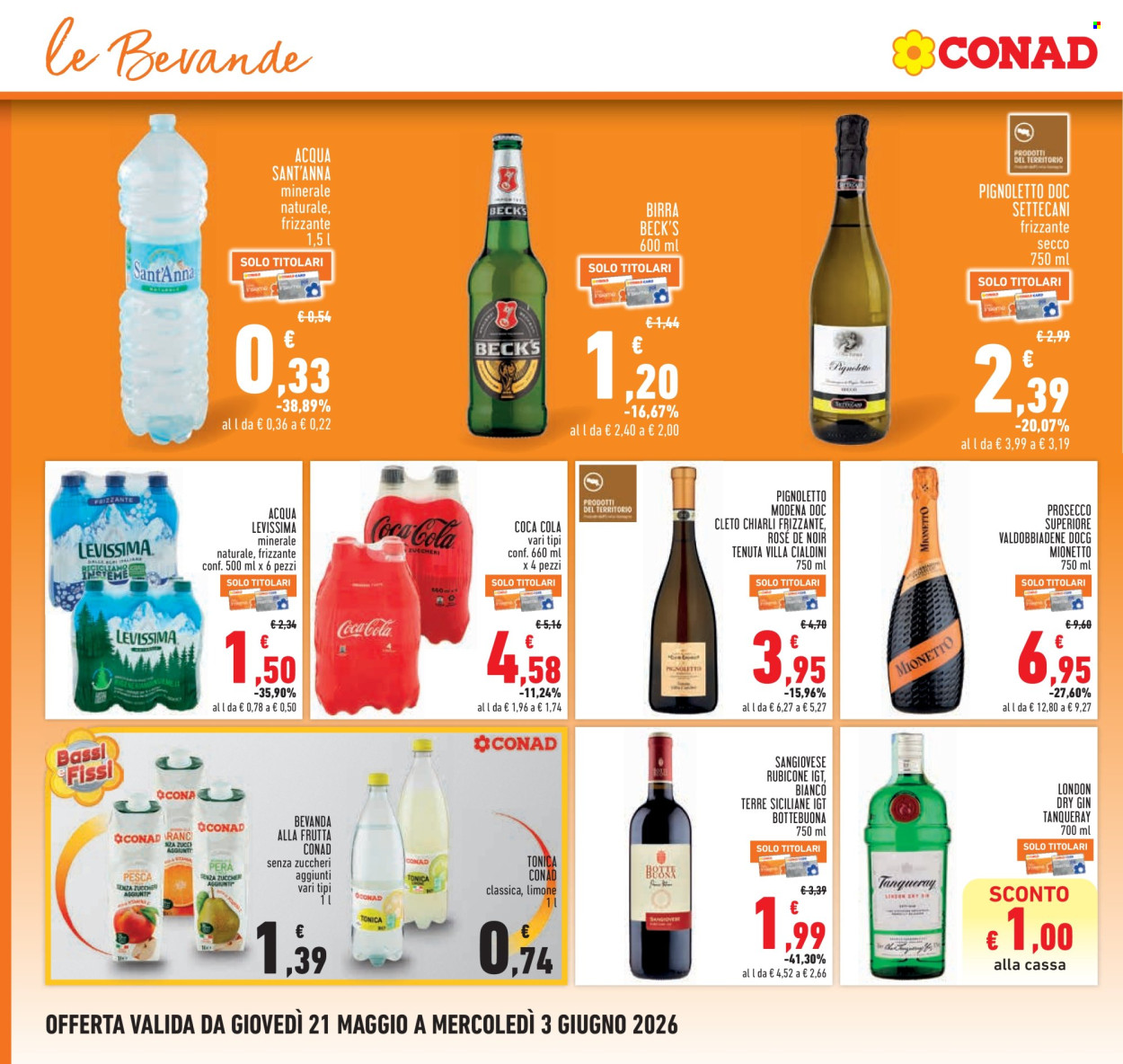 Volantino Conad - 21/5/2026 - 3/6/2026. Pagina 16