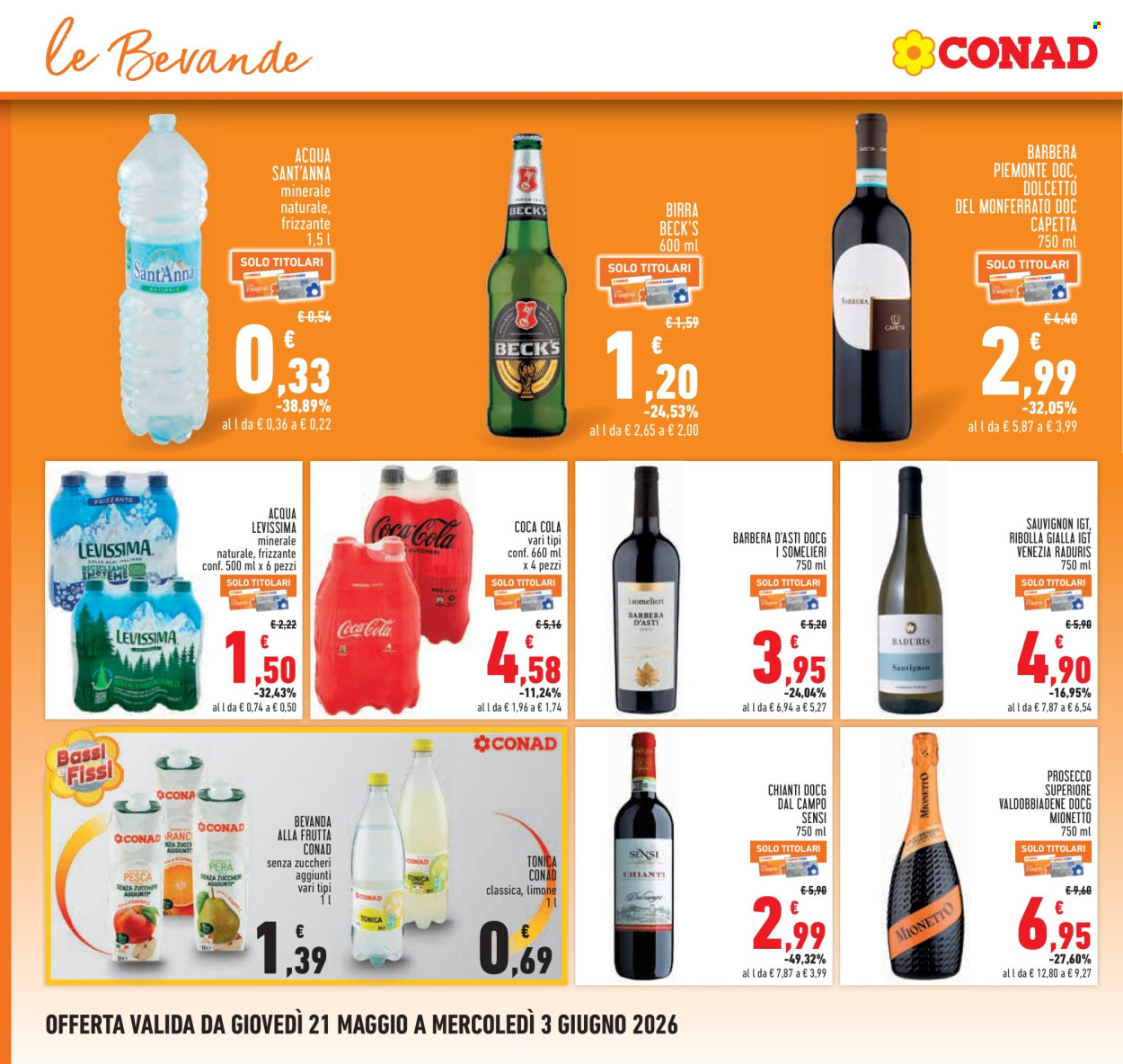 Volantino Conad - 21/5/2026 - 3/6/2026. Pagina 16