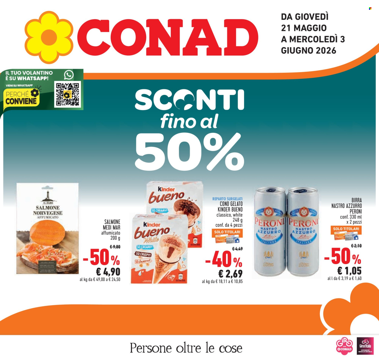Volantino Conad - 21/5/2026 - 3/6/2026. Pagina 1