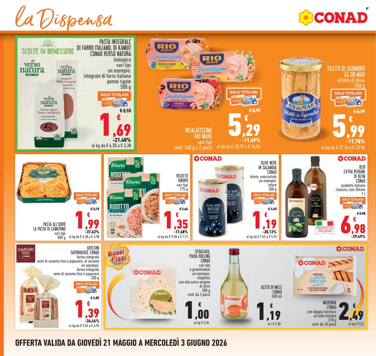 Volantino Conad - 21/5/2026 - 3/6/2026. Pagina 14