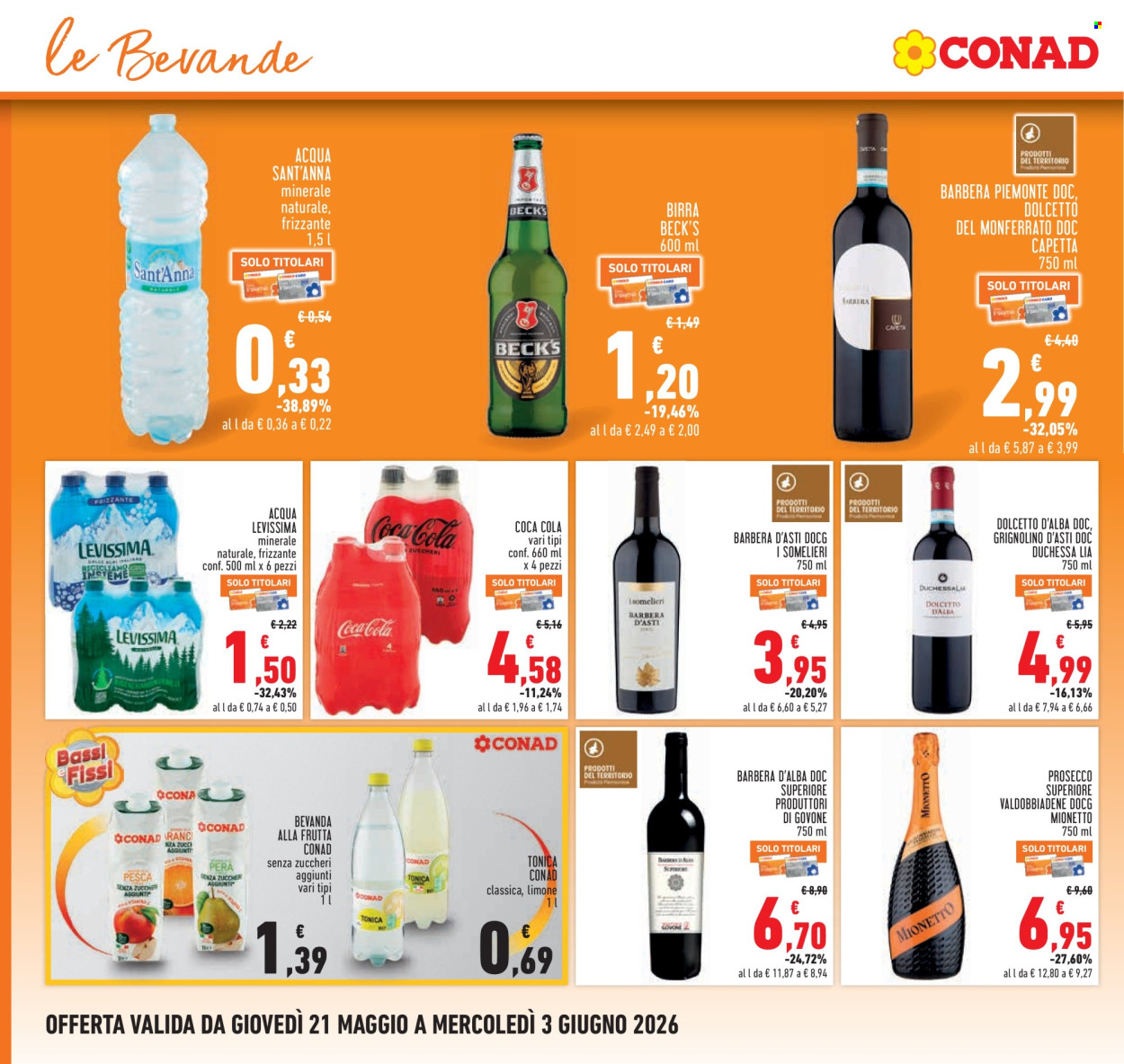 Volantino Conad - 21/5/2026 - 3/6/2026. Pagina 16