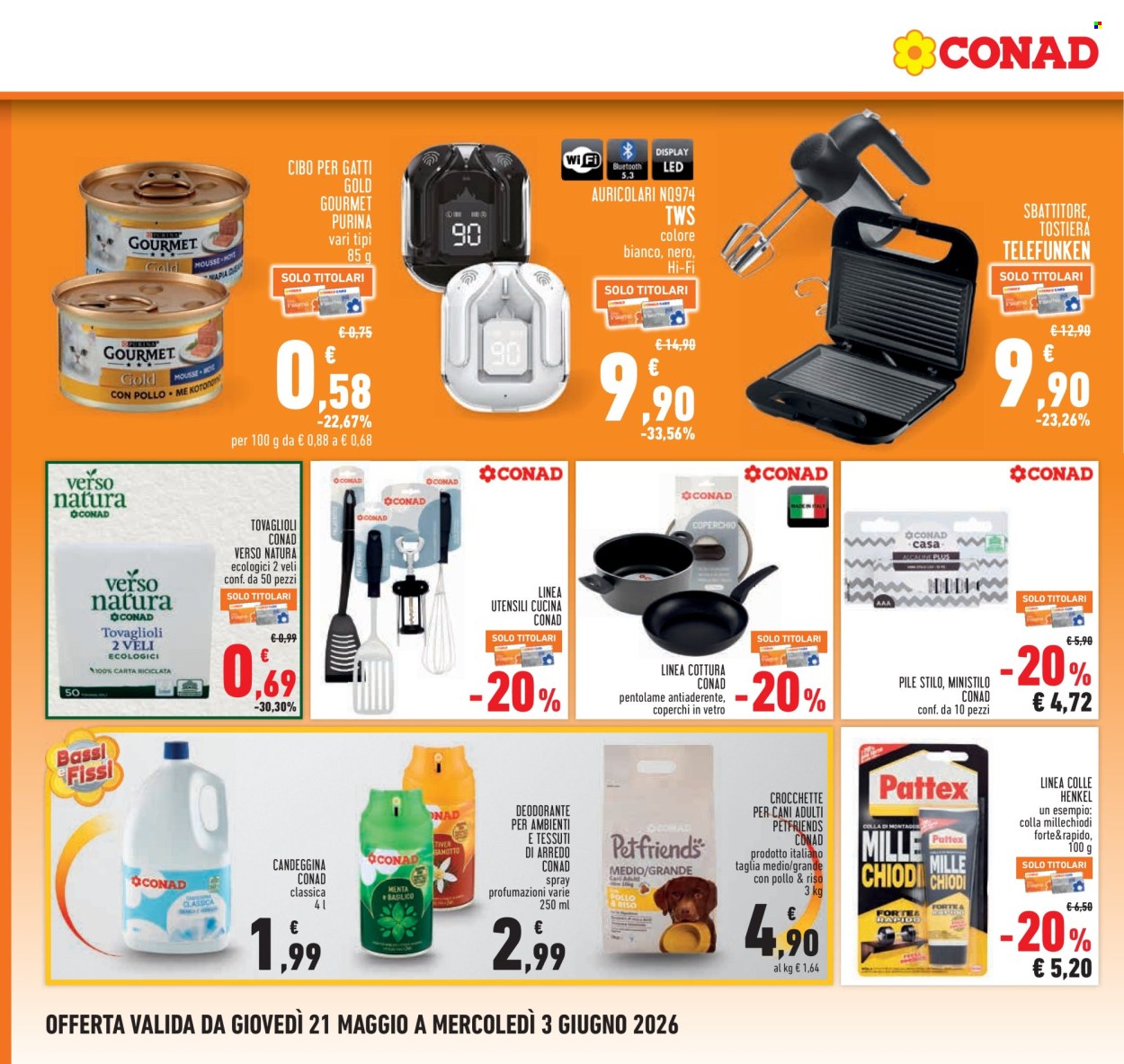 Volantino Conad - 21/5/2026 - 3/6/2026. Pagina 18