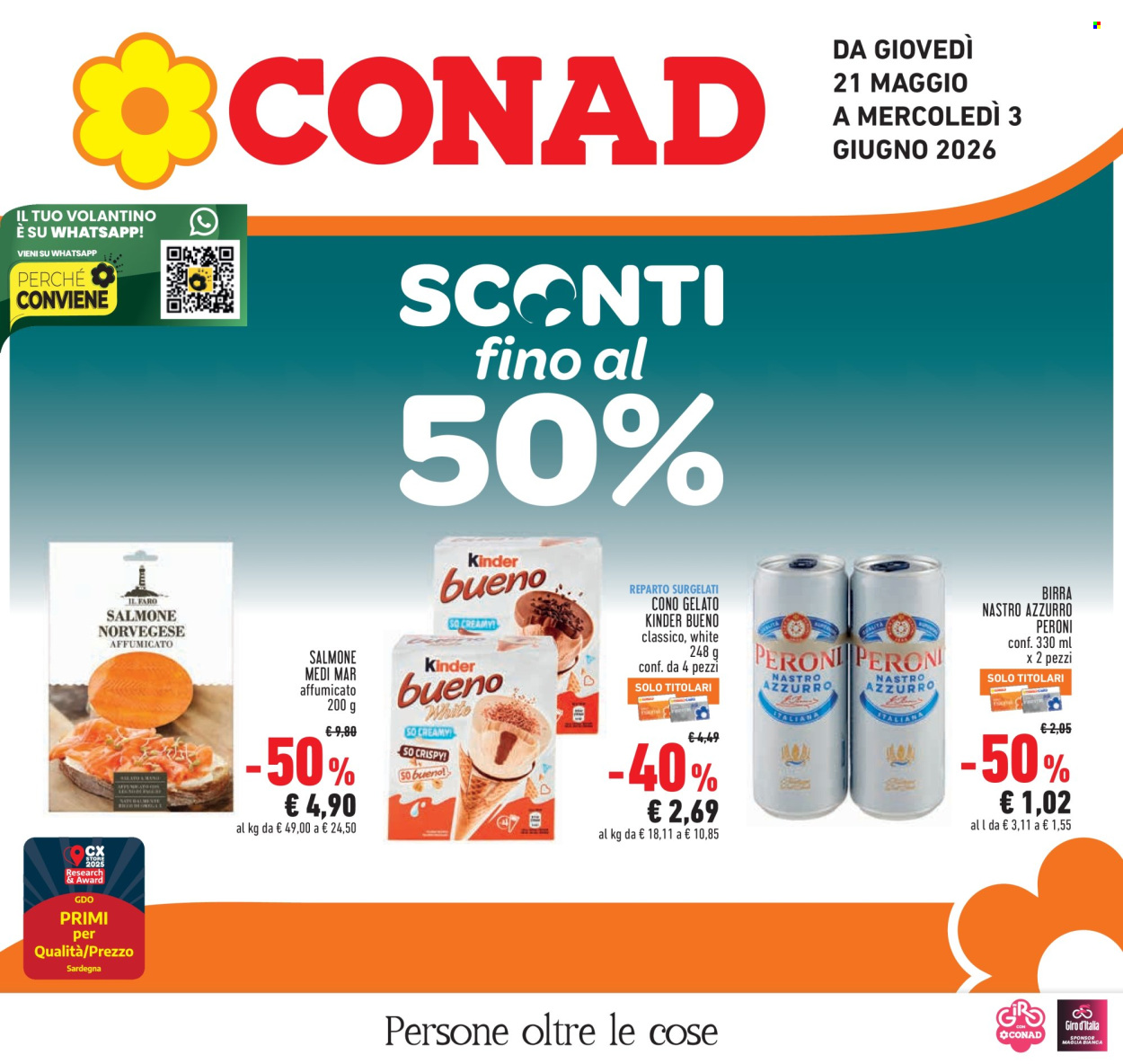 Volantino Conad - 21/5/2026 - 3/6/2026. Pagina 1