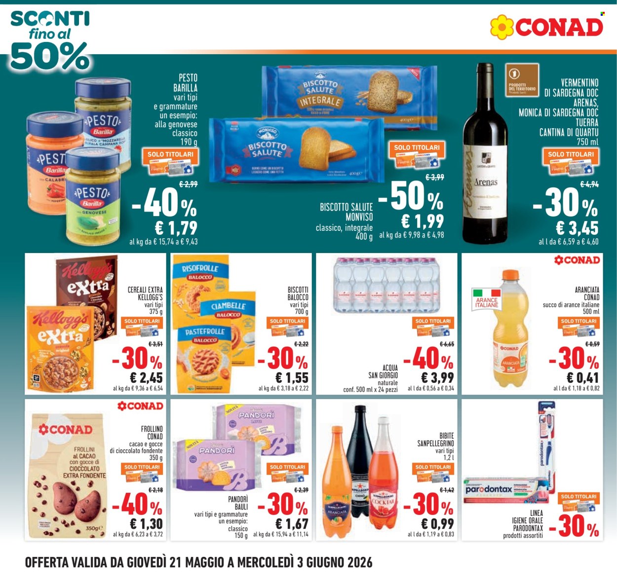 Volantino Conad - 21/5/2026 - 3/6/2026. Pagina 4