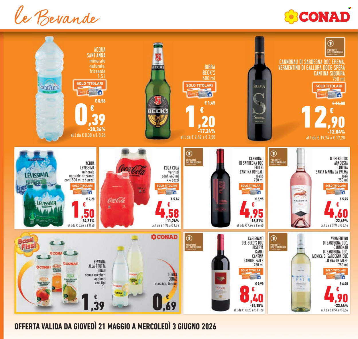 Volantino Conad - 21/5/2026 - 3/6/2026. Pagina 16