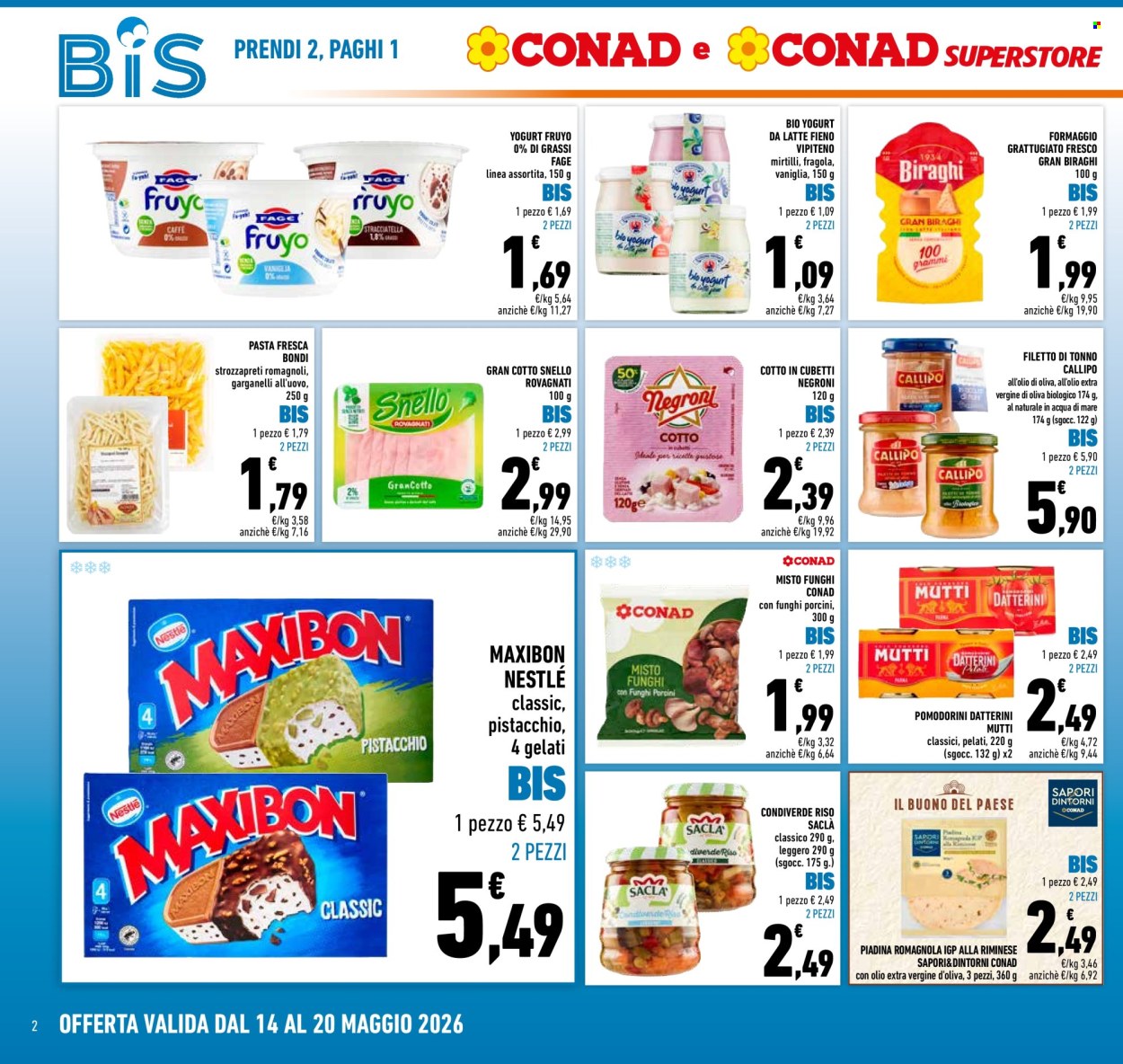 Volantino Conad Superstore - 14/5/2026 - 20/5/2026. Pagina 2