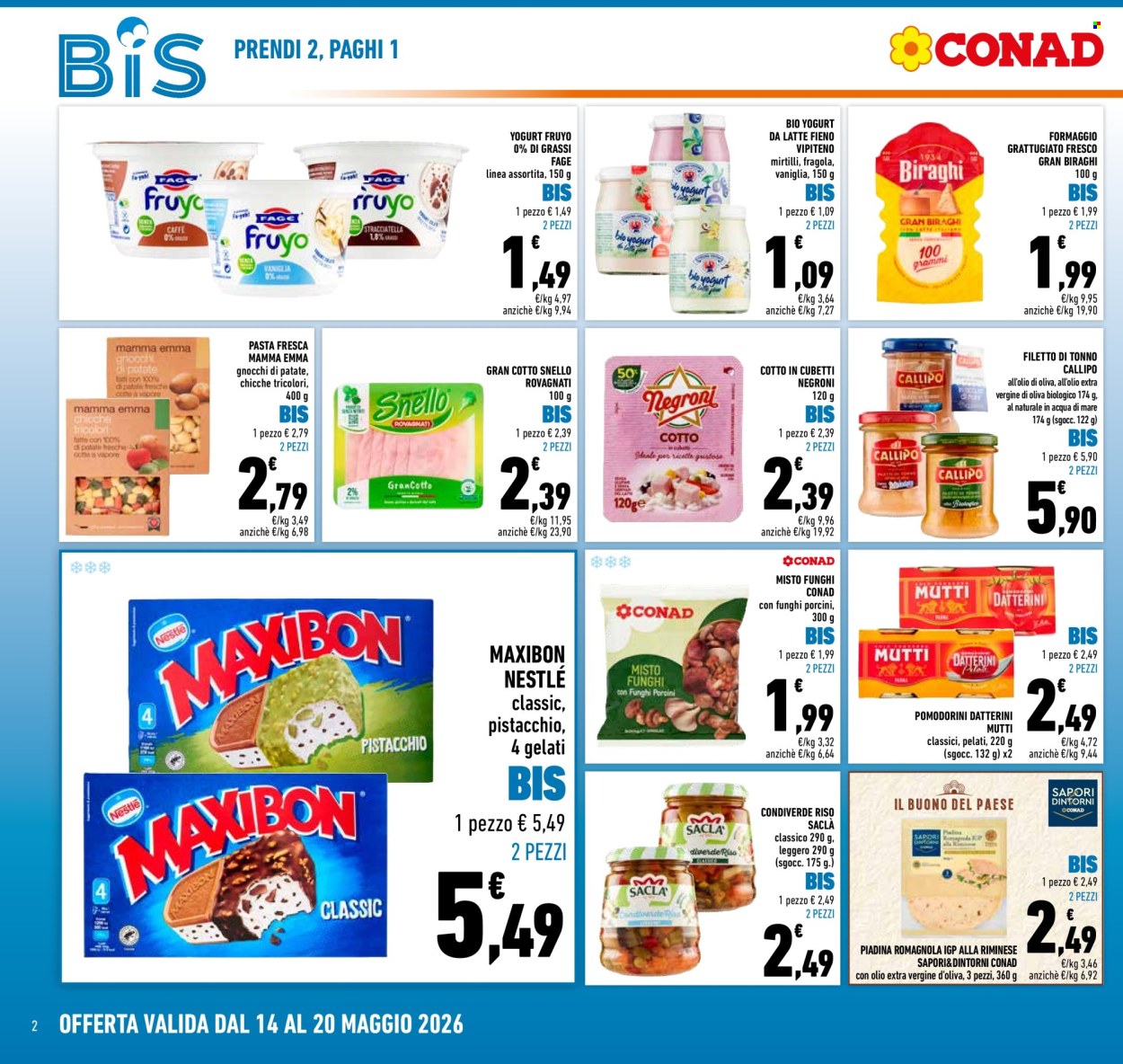Volantino Conad - 14/5/2026 - 20/5/2026. Pagina 2