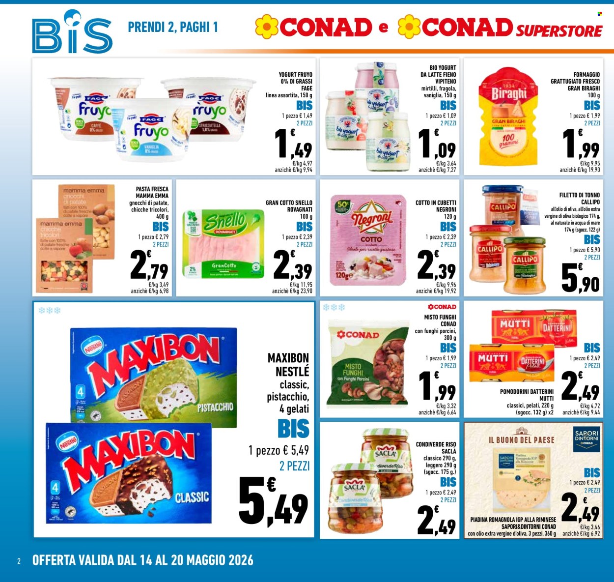 Volantino Conad Superstore - 14/5/2026 - 20/5/2026. Pagina 2