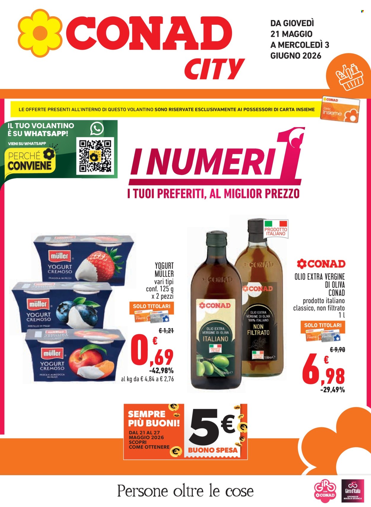 Volantino Conad City - 21/5/2026 - 3/6/2026. Pagina 1