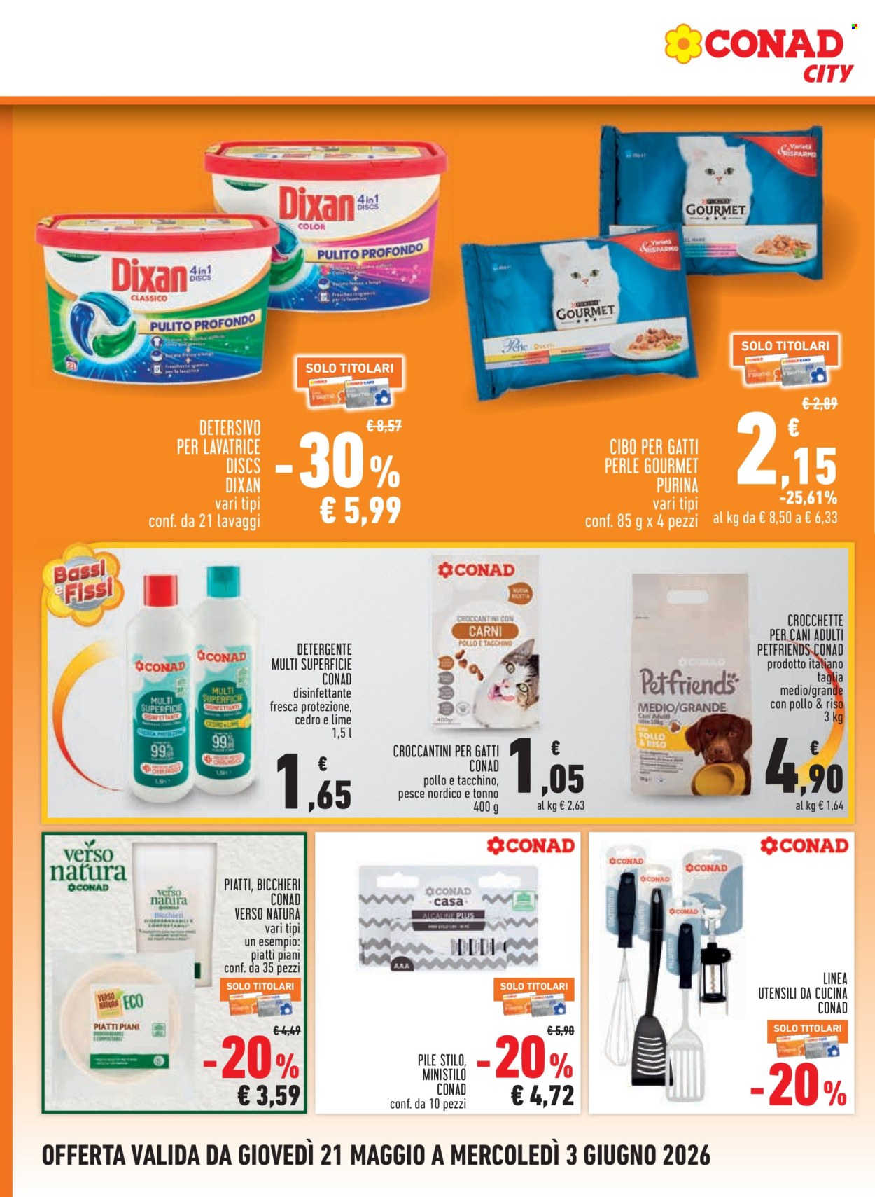 Volantino Conad - 21/5/2026 - 3/6/2026. Pagina 16
