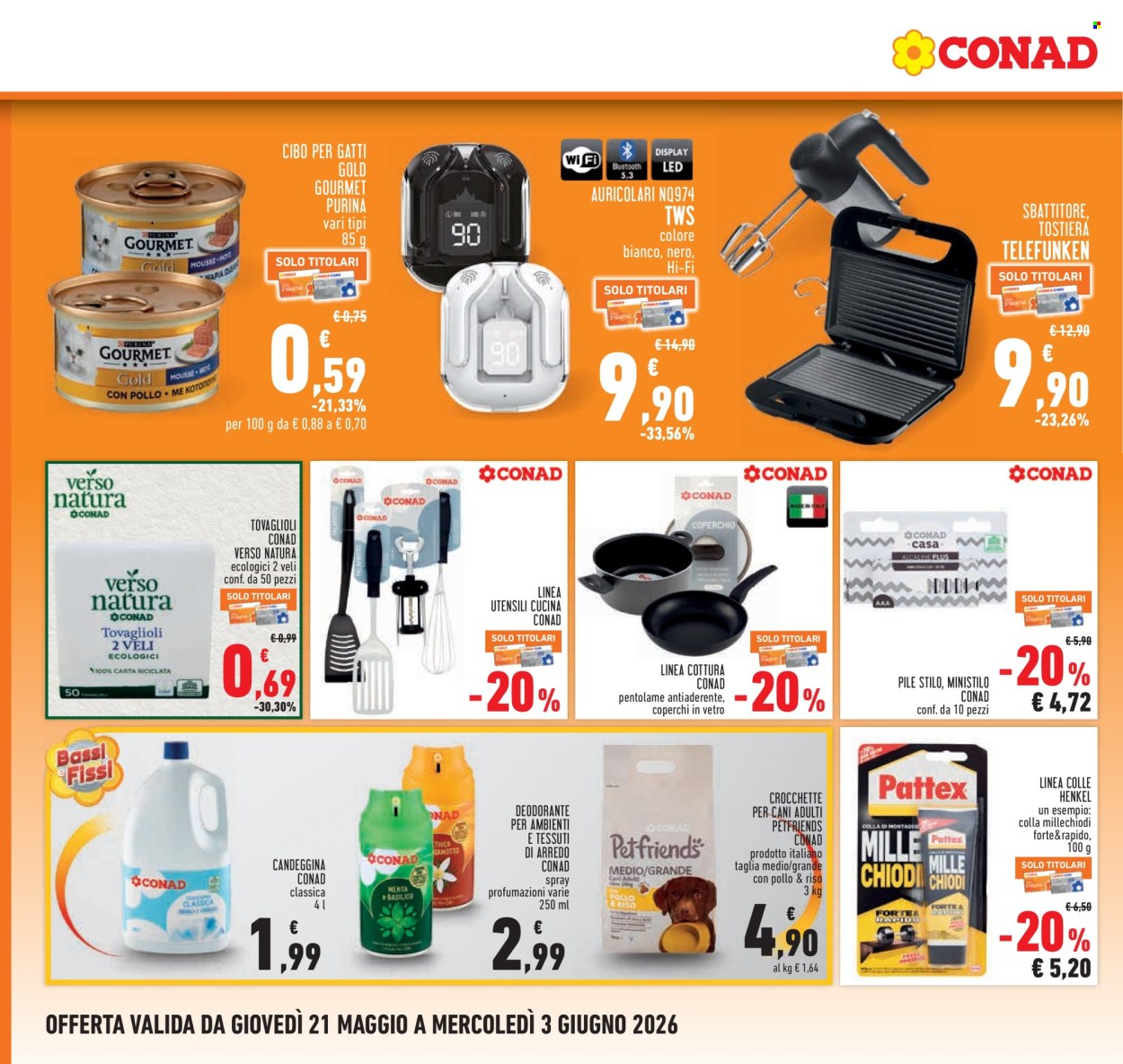 Volantino Conad - 21/5/2026 - 3/6/2026. Pagina 22