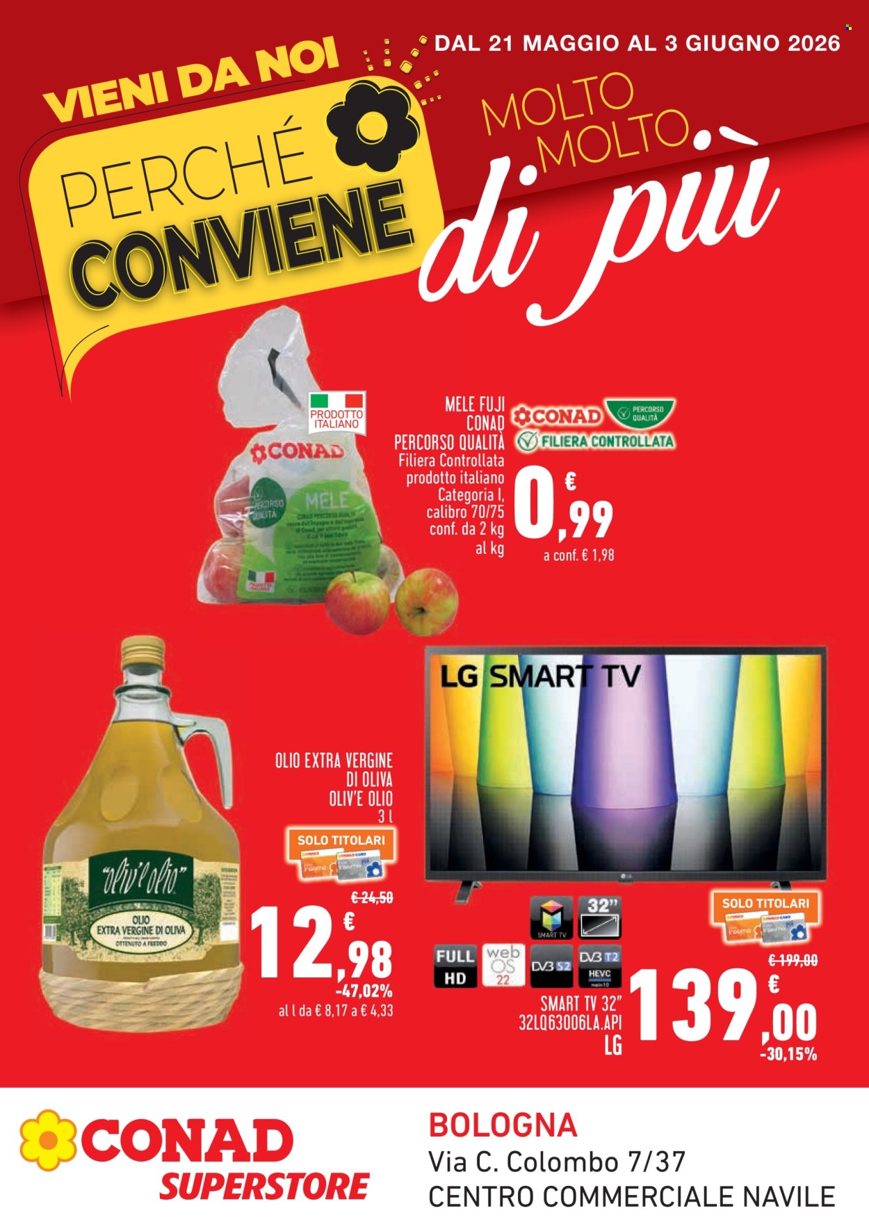 Volantino Conad Superstore - 21/5/2026 - 3/6/2026. Pagina 1