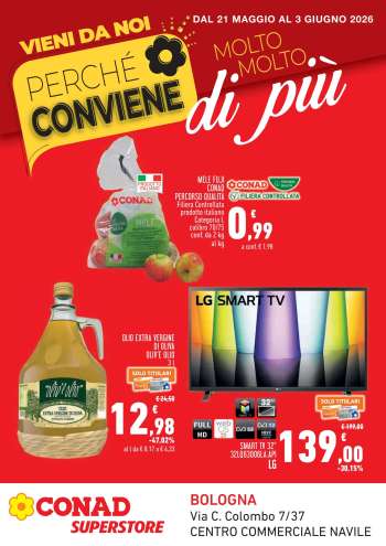 Volantino Conad Superstore - 21/5/2026 - 3/6/2026.