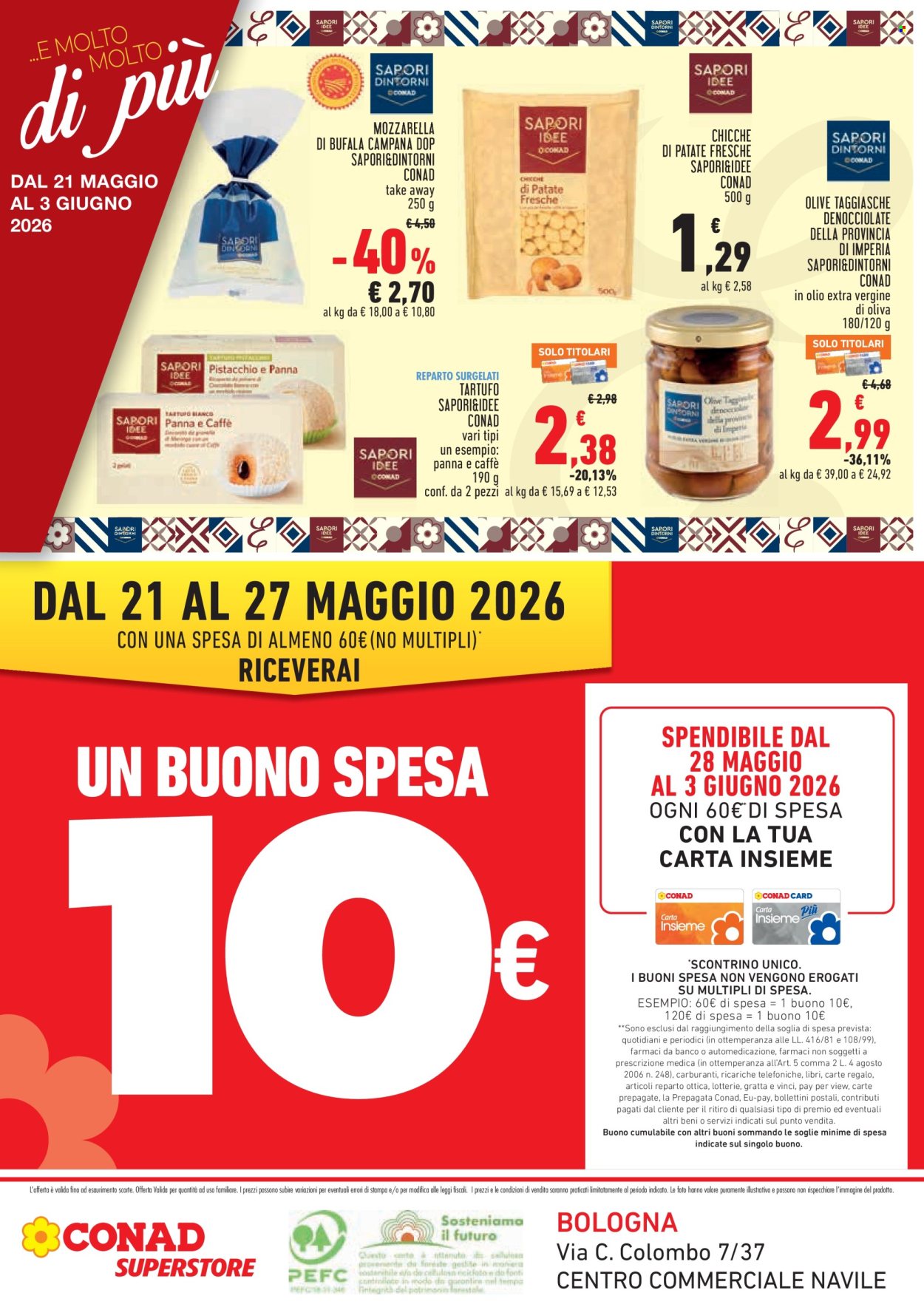Volantino Conad Superstore - 21/5/2026 - 3/6/2026. Pagina 4