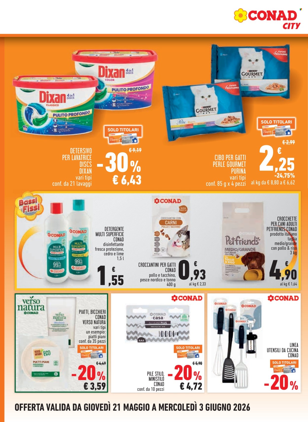 Volantino Conad - 21/5/2026 - 3/6/2026. Pagina 16