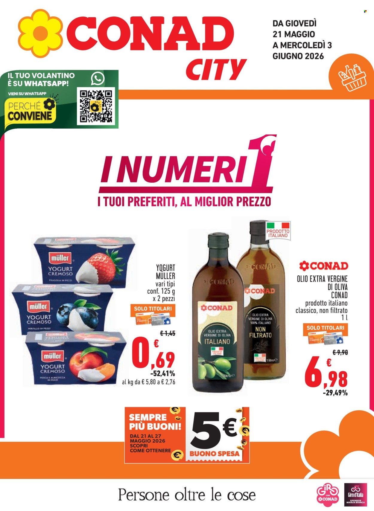 Volantino Conad - 21/5/2026 - 3/6/2026. Pagina 1