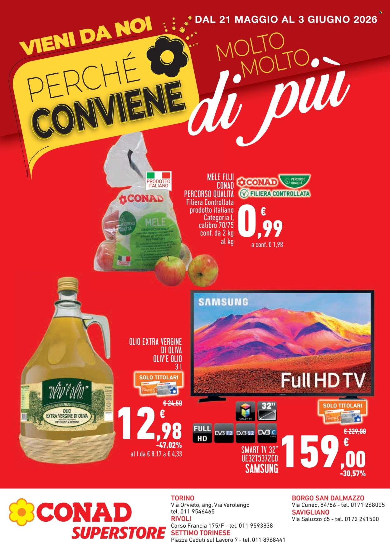 Volantino Conad - 21/5/2026 - 3/6/2026. Pagina 1