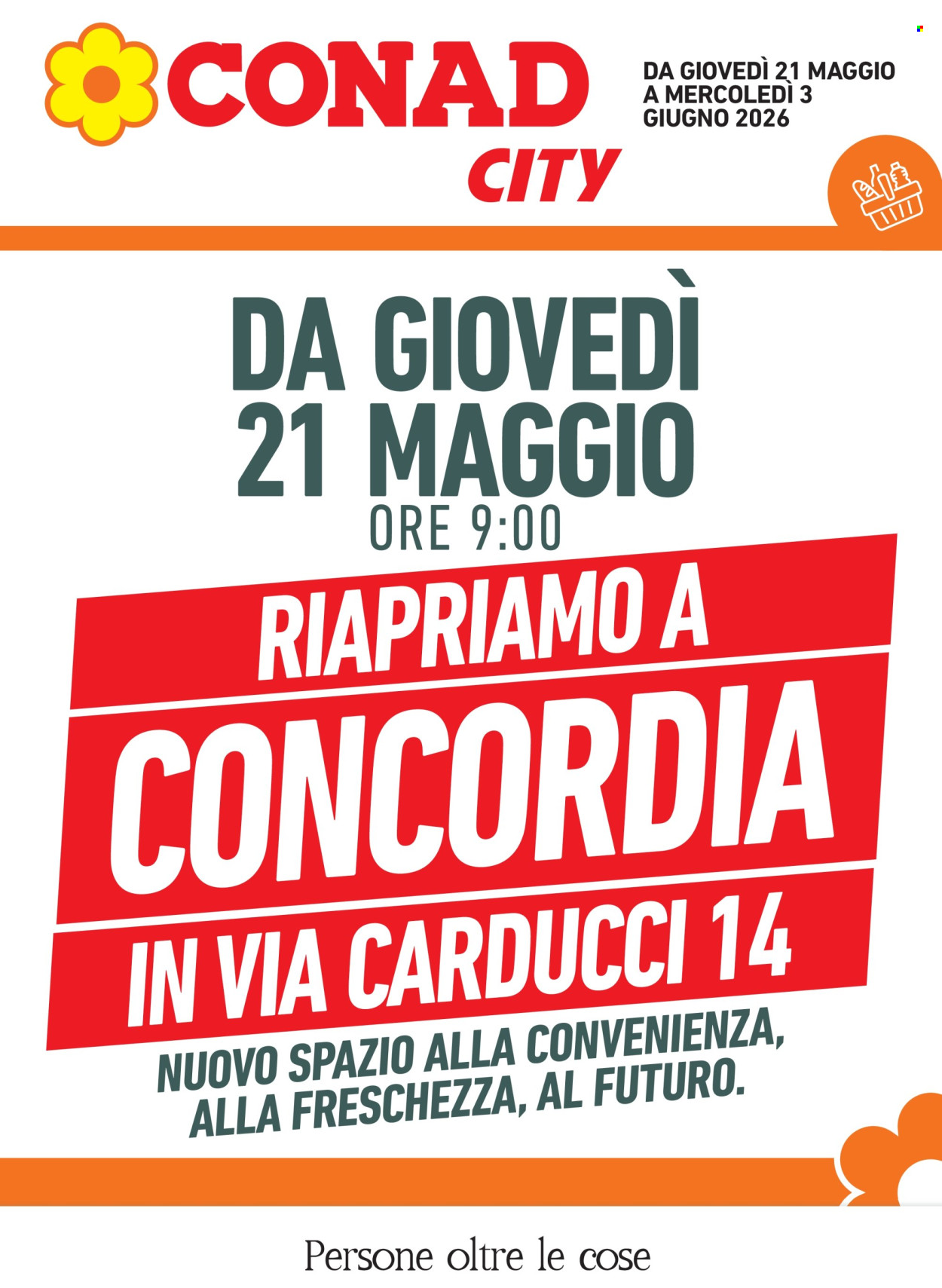 Volantino Conad - 21/5/2026 - 3/6/2026. Pagina 1