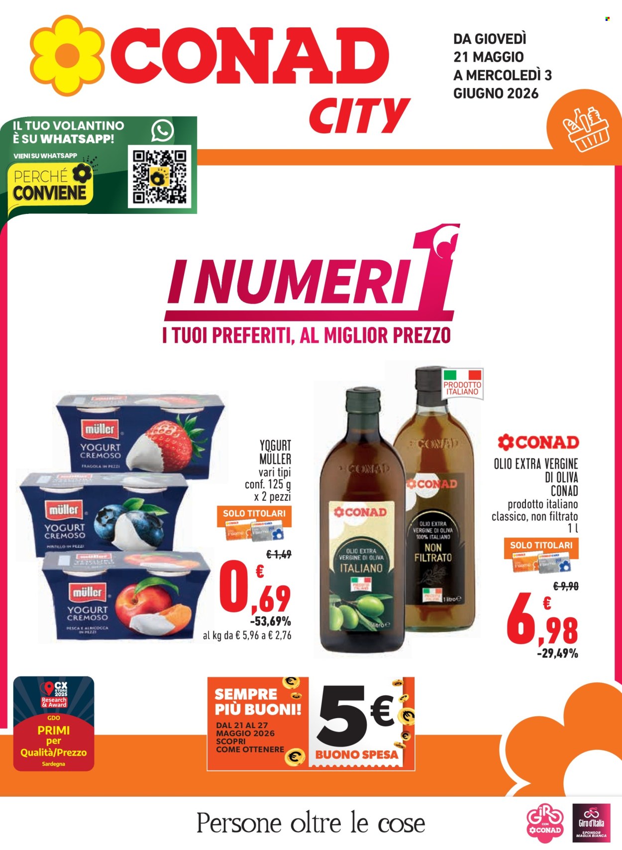 Volantino Conad - 21/5/2026 - 3/6/2026. Pagina 1