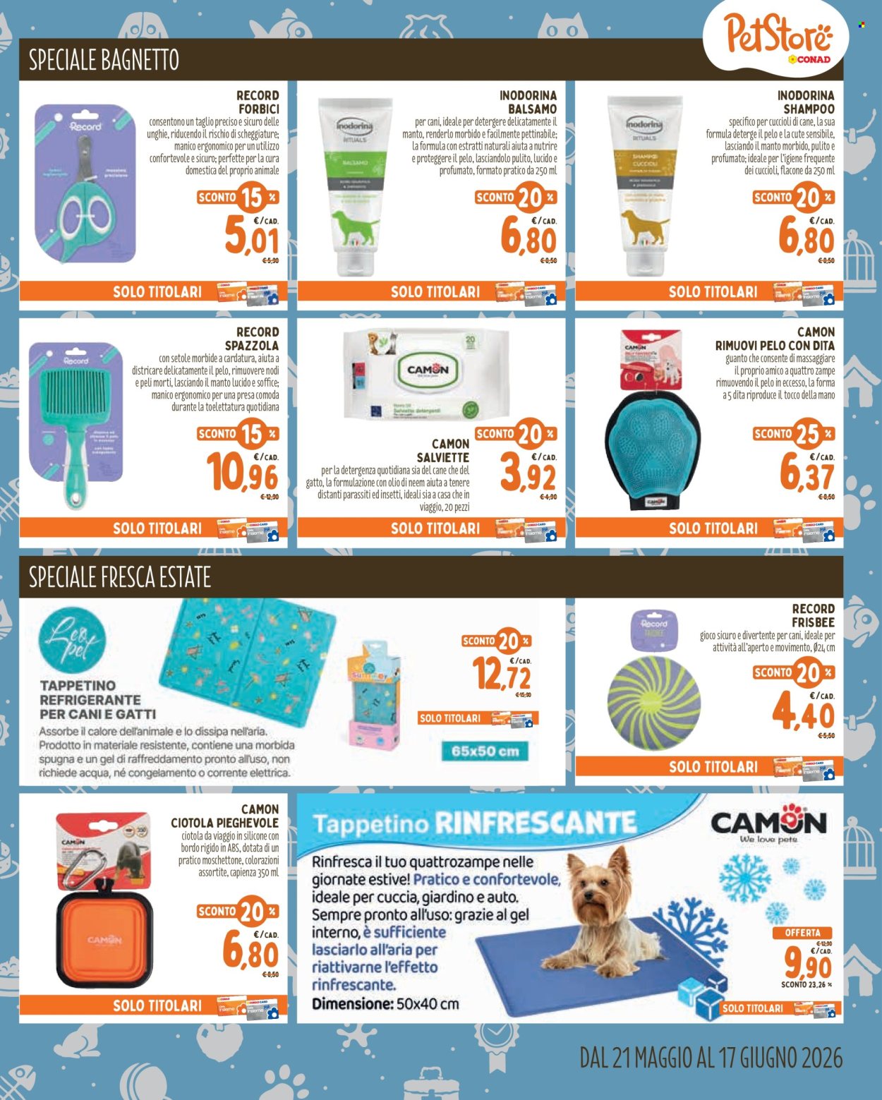 Volantino Pet Store Conad - 21/5/2026 - 17/6/2026. Pagina 7