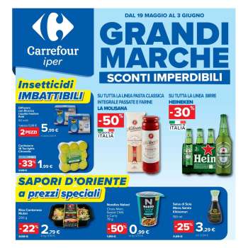 Volantino Carrefour - 19/5/2026 - 3/6/2026.