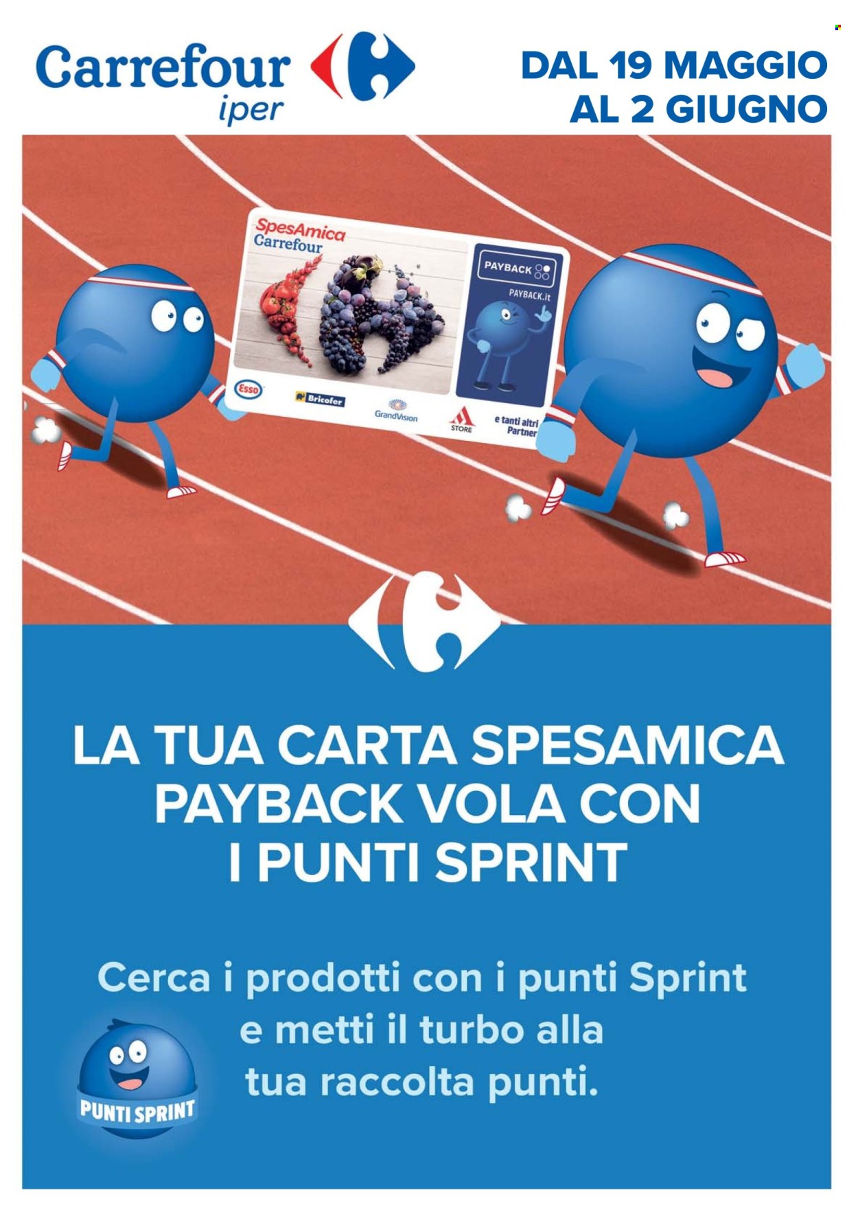 Volantino Carrefour - 19/5/2026 - 3/6/2026. Pagina 1