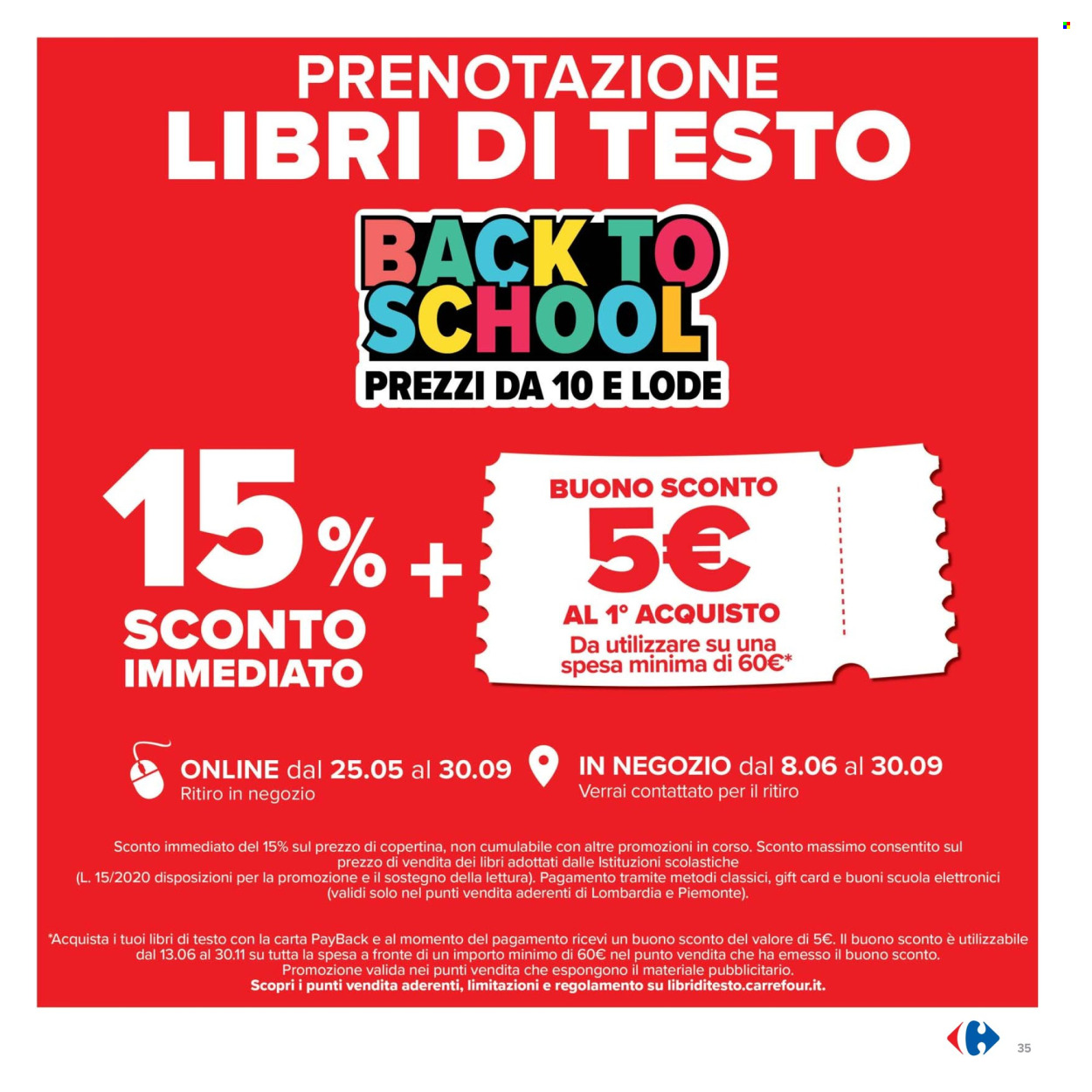 Volantino Carrefour - 19/5/2026 - 3/6/2026. Pagina 35