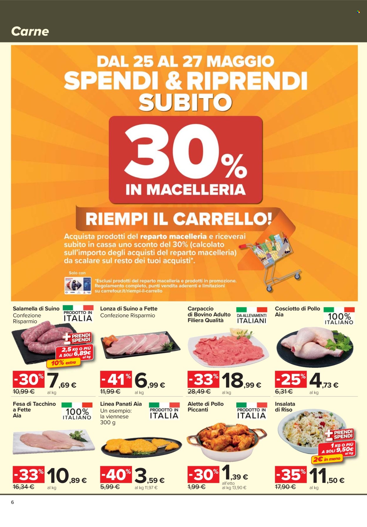 Volantino Carrefour - 19/5/2026 - 3/6/2026. Pagina 6