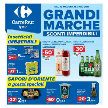 Volantino Carrefour - 19/5/2026 - 3/6/2026.