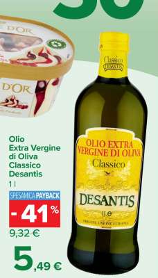 Olio Extra Vergine di Oliva Classico Desantis