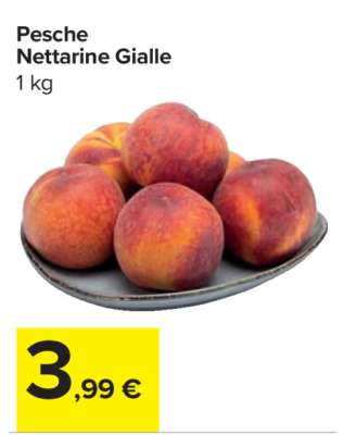 PESCHE NETTARINE GIALLE