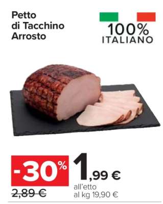 PETTO DI TACCHINO ARROSTO
