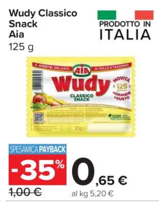Wudy Classico Snack Aia