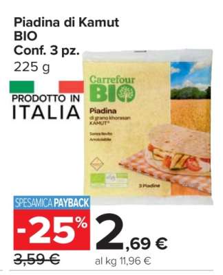 Piadina di Kamut BIO