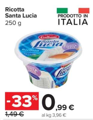 Ricotta Santa Lucia