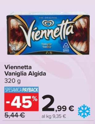 VIENNETTA VANIGLIA ALGIDA