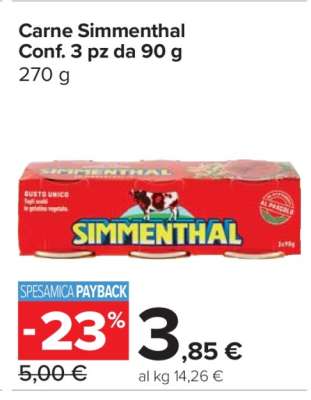 CARNE SIMMENTHAL