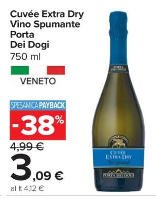 Cuvée Extra Dry Vino Spumante Porta Dei Dogi