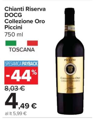 Chianti Riserva DOCG Collezione Oro Piccini
