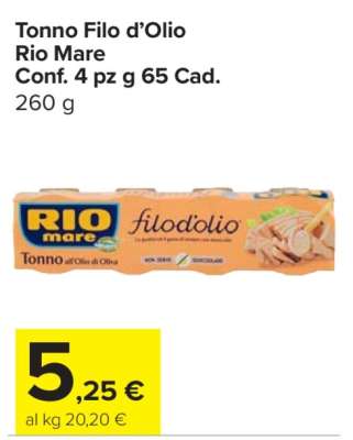 Tonno filo d'olio