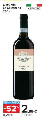 Linea Vini La Calenzana