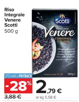 RISO INTEGRALE VENERE SCOTTI