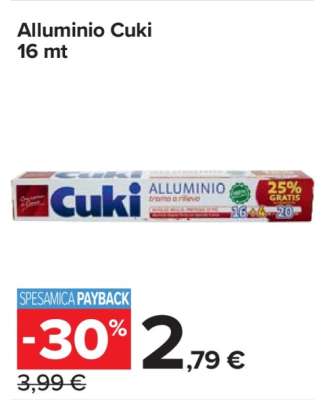 ALLUMINIO CUKI