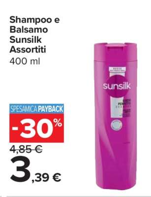 Shampoo e Balsamo Sunsilk Assortiti