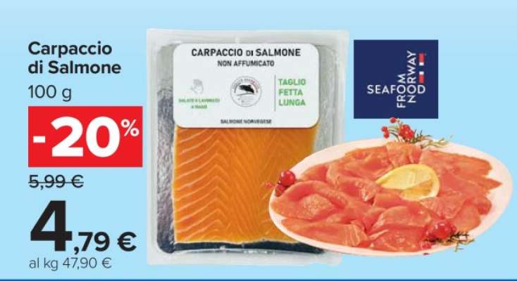 CARPACCIO DI SALMONE